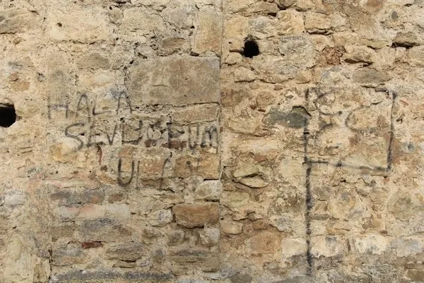 Sinop’ta ‘UNESCO Dünya Mirası Geçici Listesi'nde yer alan surlarda utanç yazıları - 2