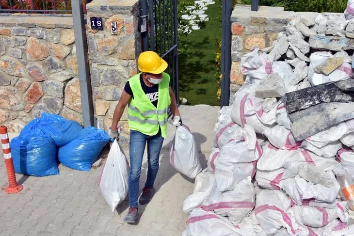 Yılmaz Özdil’in villasındaki kaçak eklentilerin yıkımı sürüyor! O detay dikkat çekti