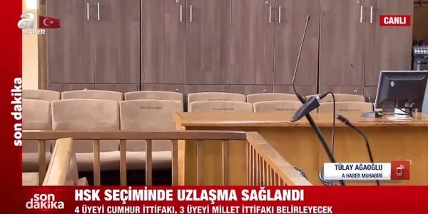 Son dakika: HSK seçiminde uzlaşı sağlandı! Cumhur İttifakı’ndan kaç isim olacak? 21 kişilik aday liste belli oldu