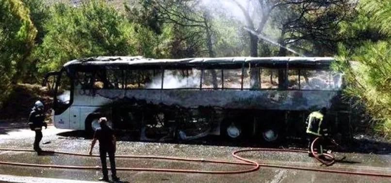 Yunanistan'da 11 Türk yolcu ölümden döndü