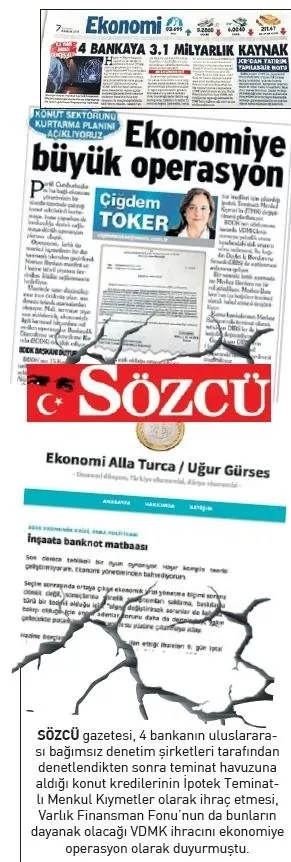 Büyüyen Türkiye’yi hazmedemeyen Sözcü’den geri vites!