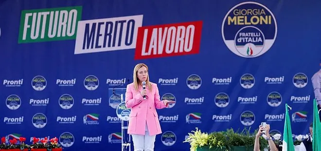 İtalya’daki genel seçimlerden flaş haber! Giorgia Meloni liderliğindeki Kardeşleri Partisi birinci çıktı