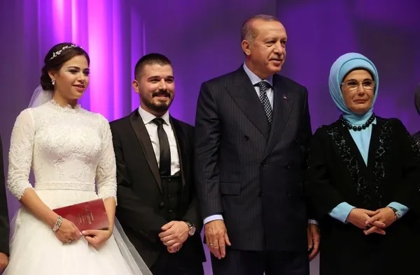 Başkan Erdoğan nikah şahidi oldu - 1