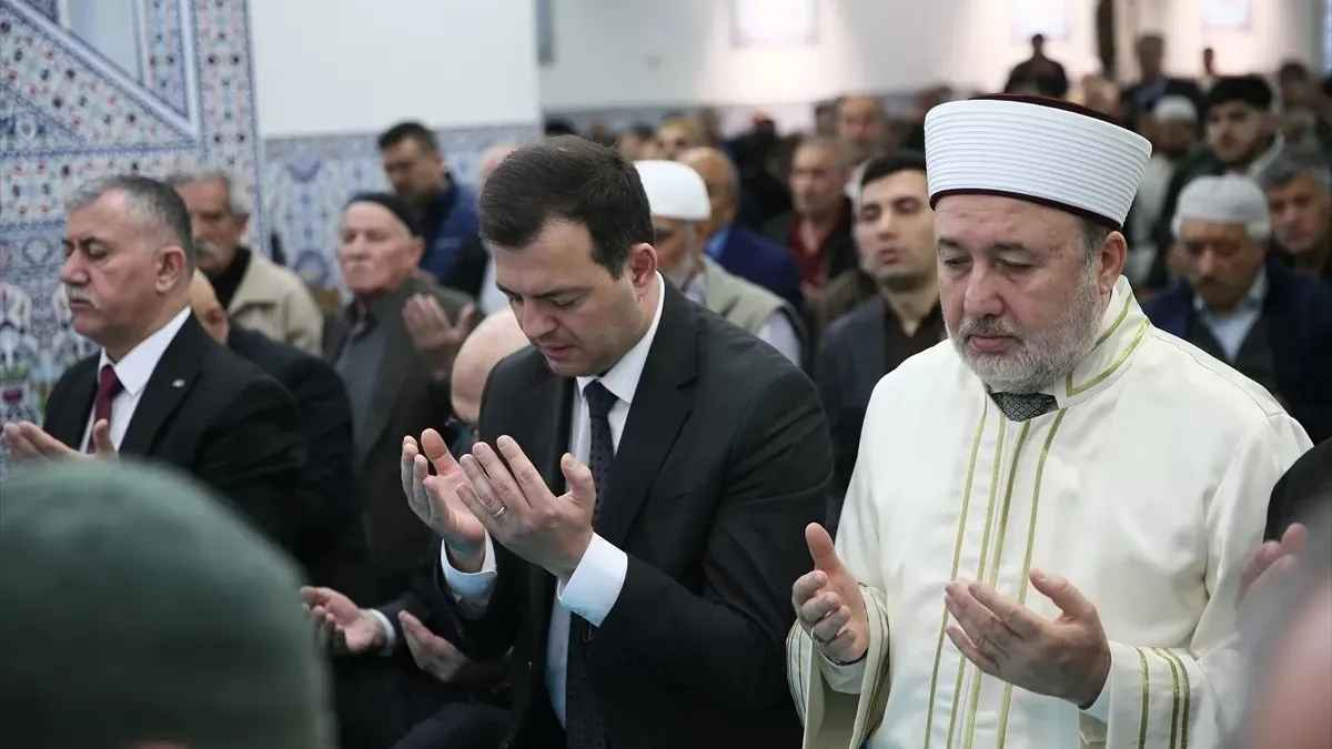 Avusturya'da Ramazan Bayramı namazı kılındı