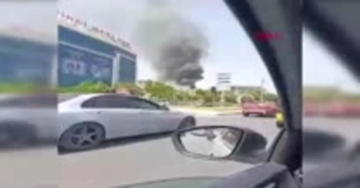 Beylikdüzü'nde yangın çıktı