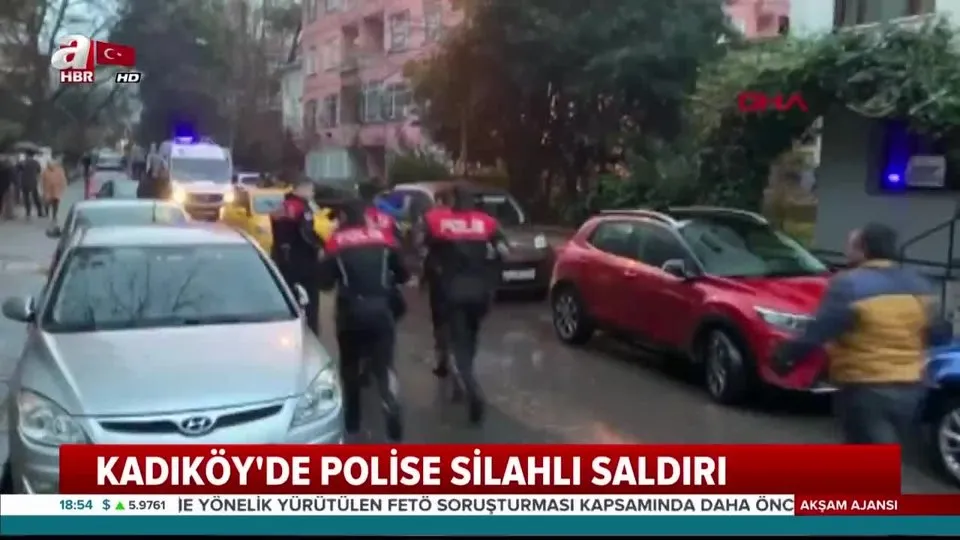 Son dakika: İstanbul’da polise silahlı saldırı | Olay yerinden ilk görüntüler