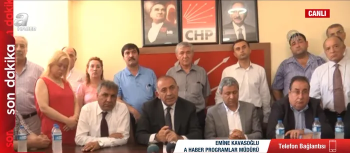 Gürsel Tekin A Haber'e konuştu (A Haber ekran görüntüsü)