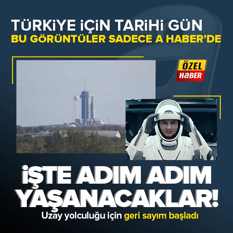 Uzay serüveninde tarihi gün! İşte adım adım yaşanacaklar