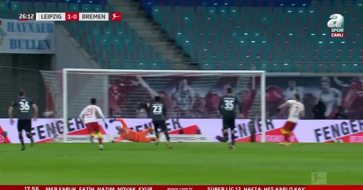 GOL | Leipzig 1-0 Werder Bremen