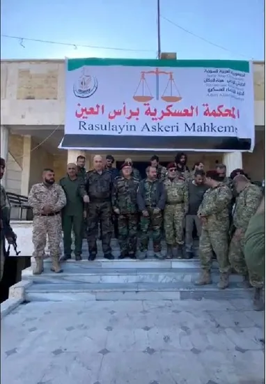 Barış Pınarı Harekatı ile terörden temizlenen bölgede askeri mahkeme kuruldu