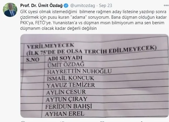 İYİ Parti’de liste krizi sürüyor! İsmail Koncuk: Partide ahlaksız bir operasyon gerçekleştirilmiştir