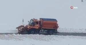 Van’da kar yağışı ve sis