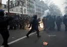 Paris ve Londra alev alev! Binlerce kişi sokağa indi