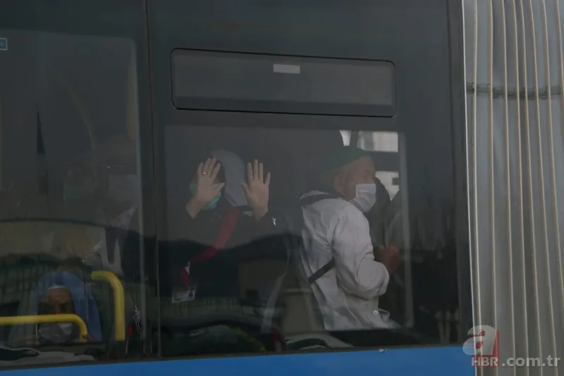 Umre yolcuları Ankara’da karantinaya alındı! İşte o görüntüler 9