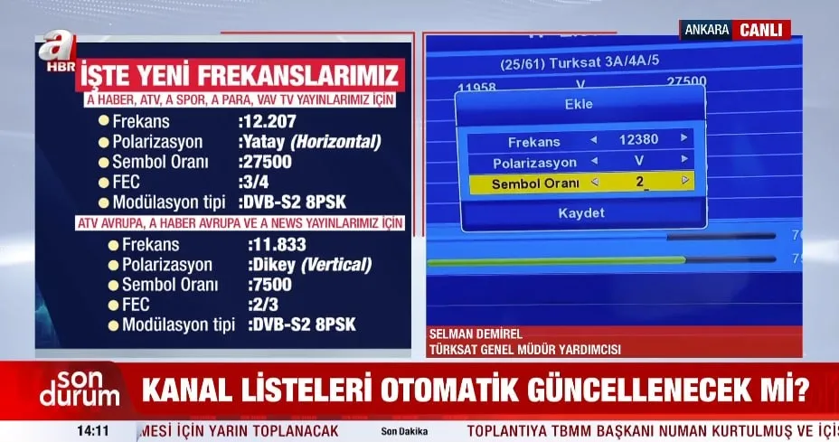 Televizyonlarda yeni dönem başlıyor! İşte Turkuvaz Medya'nın güncel yayın frekansları - 4