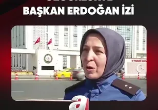 ÖZGÜRLÜKTE BAŞKAN ERDOĞAN İZİ