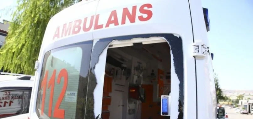 Ambulanslar da hedef alındı