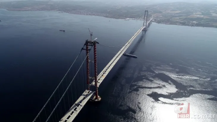 Başkan Erdoğan temelini attığı 1915 Çanakkale Köprüsü’nün son kaynağını yapacak! Geri sayım başladı