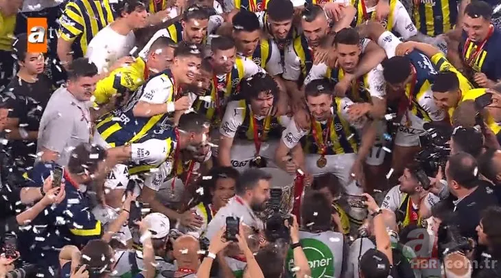 61. Ziraat Türkiye Kupası’nı Fenerbahçe kaldırdı