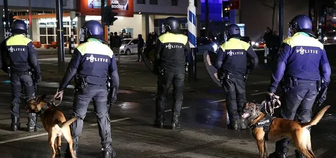 Hollanda polisinin köpekli saldırısında kaç kişi yaralandı?