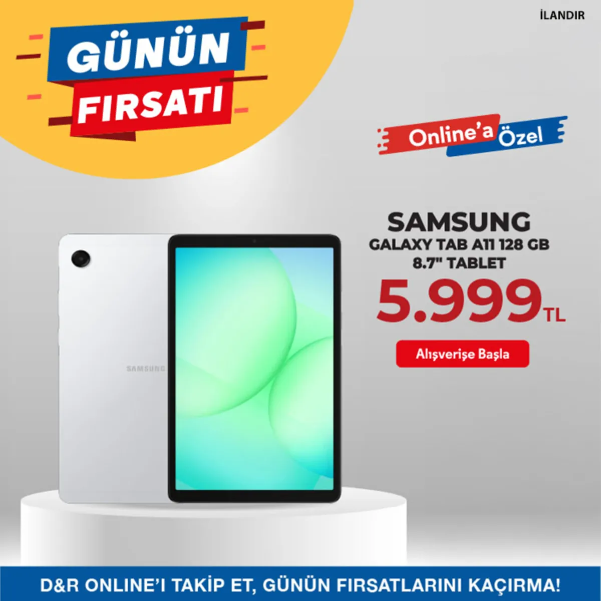 D&R E-Ticaret // 9 Mart - 12.sıra