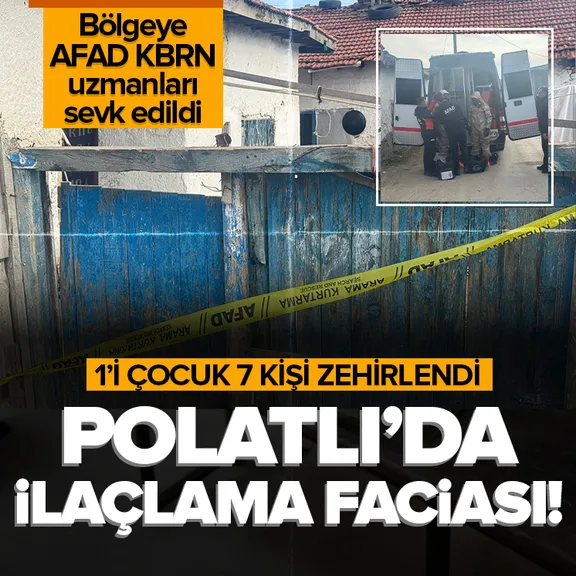 Ankara’da böcek ilacından 7 kişi zehirlendi!