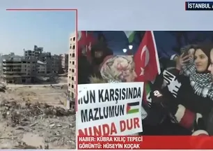 İstanbul Gazze’nin sesi oluyor