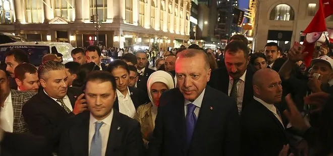 Başkan Erdoğan’a ABD’de sevgi seli