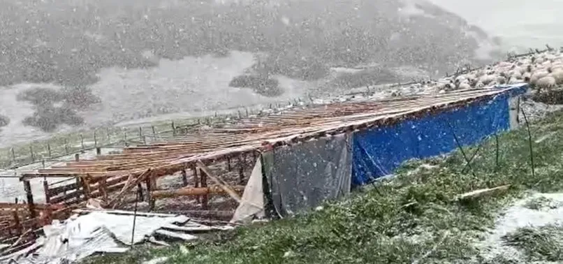 Üç şehir kara teslim oldu! Tokat, Amasya ve Ordu’da şiddetli kar yağışı