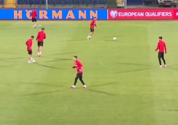 Bulgaristan Türkiye maçının hazırlıklarını tamamladı