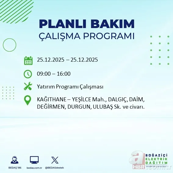 İstanbul’da yaşayanlar dikkat! 21 ilçede elektrik kesintisi: BEDAŞ-AYEDAŞ güncel liste 16