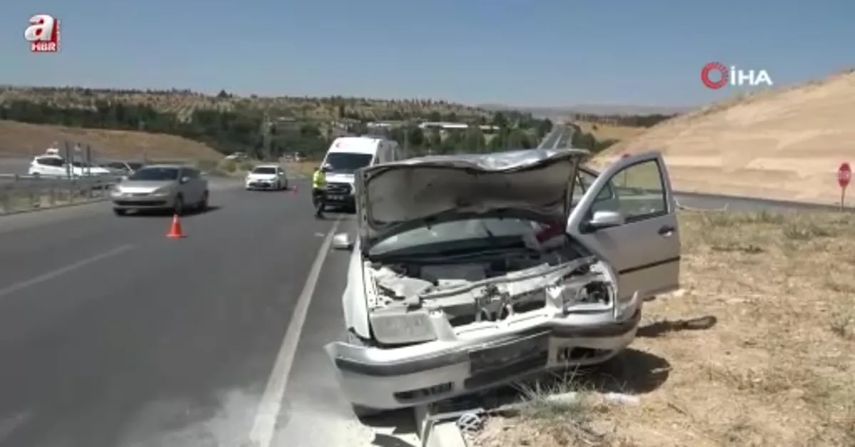 Malatya'da otomobiller çarpıştı
