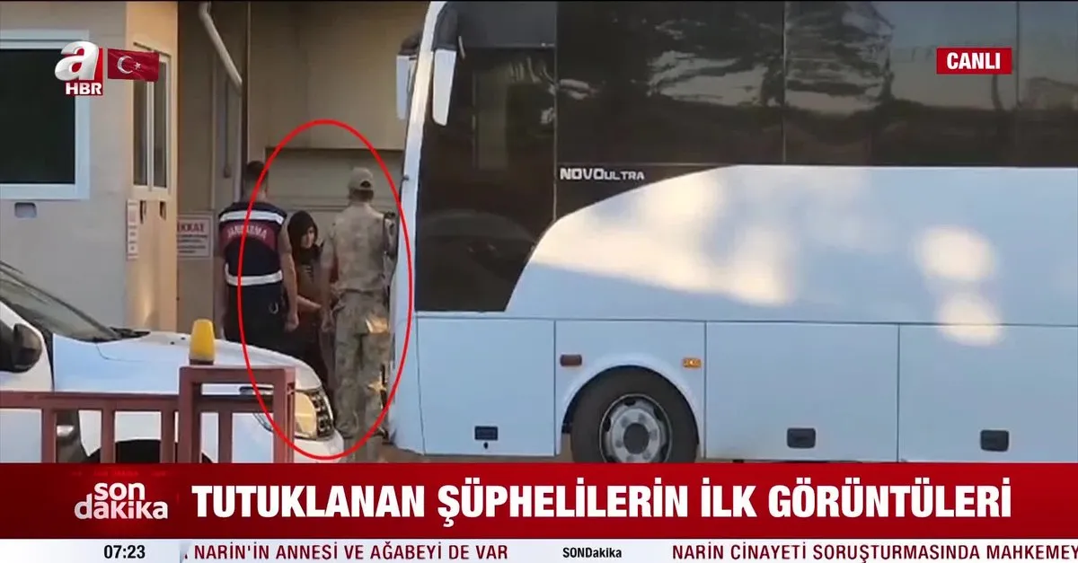 İşte Narin cinayetinde tutuklanan şüphelilerin ilk görüntüsü