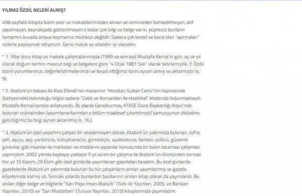 Yılmaz Özdil’in 2500 TL’lik Mustafa Kemal kitabı çalıntı çıktı