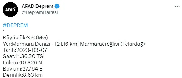 1678179007664.jpg Son dakika: AFAD'dan Marmara'da deprem açıklaması! İşte Tekirdağ merkezli depremin büyüklüğü - 2