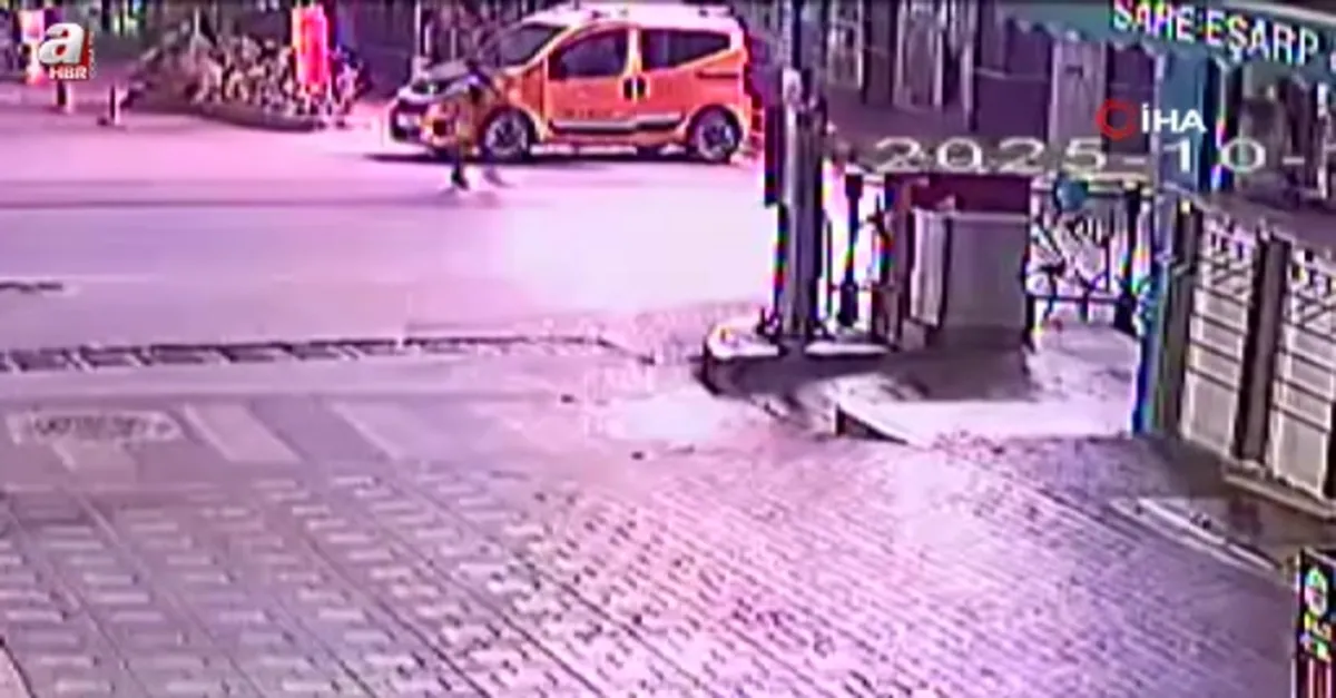 Yaşlı kadına otomobille çarpıp kaçtı!