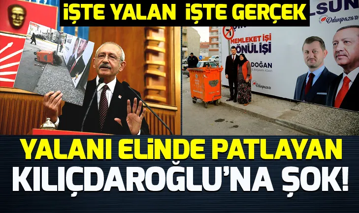 Çöp topladığını iddia ettiği kadın, Kılıçdaroğlundan şikayetçi oldu