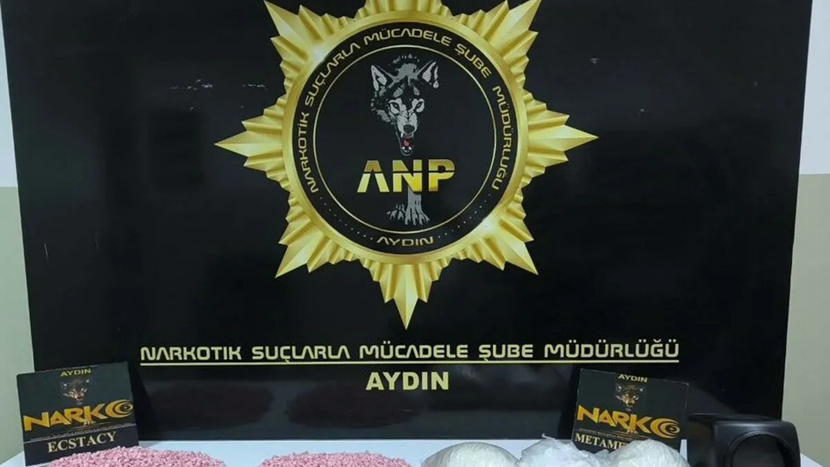 Aydın'da uyuşturucu operasyonu: 1 tutuklama