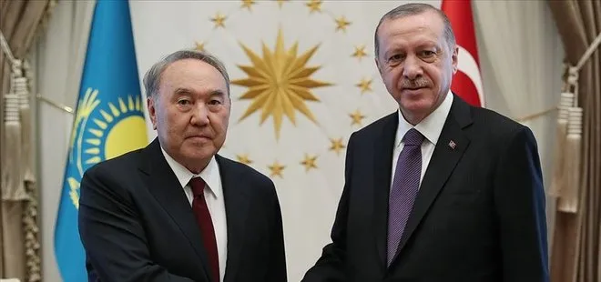 Son dakika: Başkan Erdoğan Nazarbayev ile görüştü