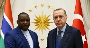Barrow’dan Cumhurbaşkanı Erdoğan’a tebrik