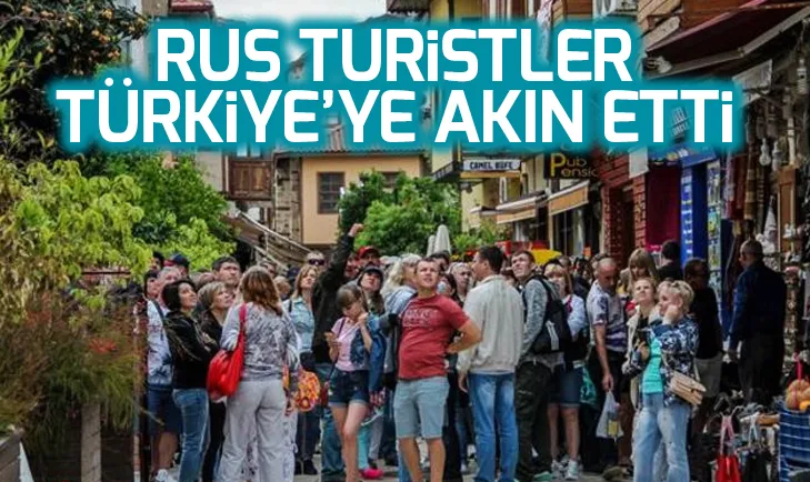 Türkiyeye Rus turist akını