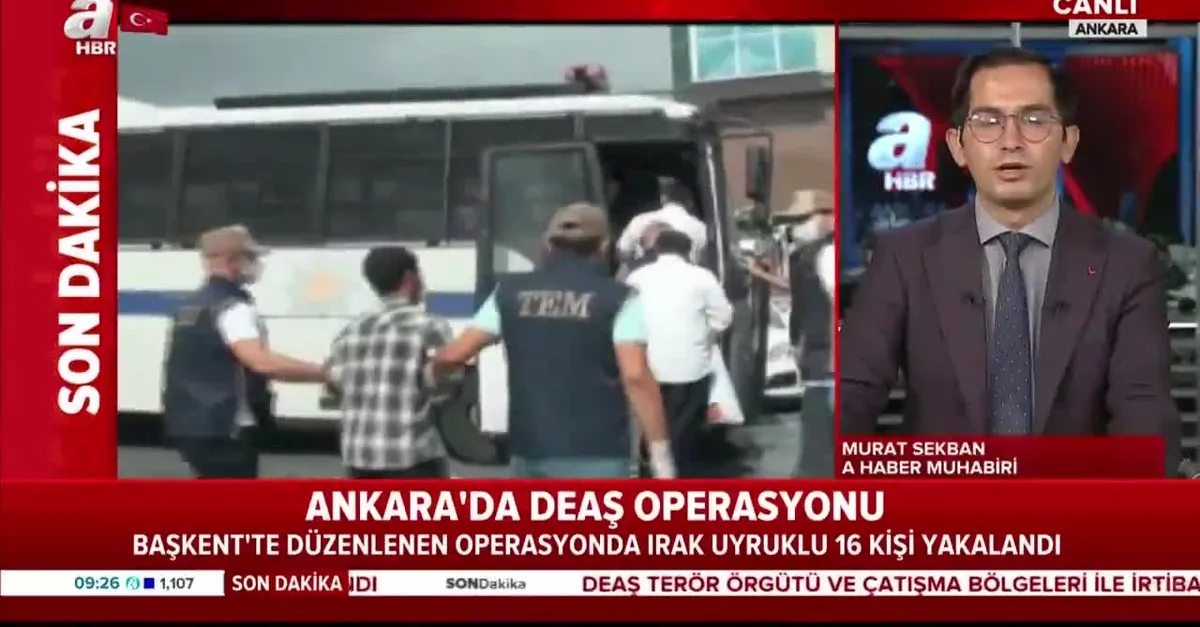 Ankara'da DEAŞ'a operasyon! Yakalandılar