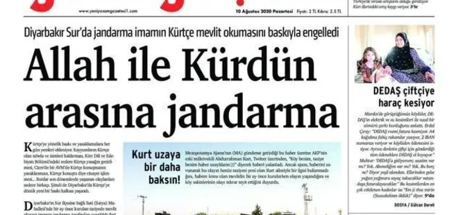 HDP’nin gazetesi Yeni Yaşam’dan büyük ahlaksızlık! Yalan olduğu belgelenen haberi manşetine taşıdı