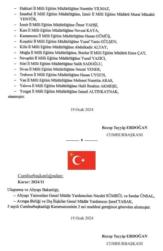 atama-kararlari-resmi-gazete-yayimlandi-1705699504253.jpeg Başkan Erdoğan imzaladı! Atama kararları Resmi Gazete de - 3