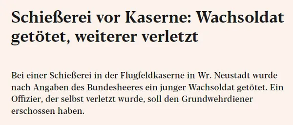 Son dakika: Avusturya’da Hava Kuvvetleri kışlasına saldırı! Ölü ve yaralılar var