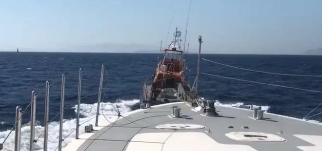 Yunan Sahil Güvenlik unsurundan Türkiye’ye taciz! Sahil Güvenlik ekiplerimiz anında karşılık verdi