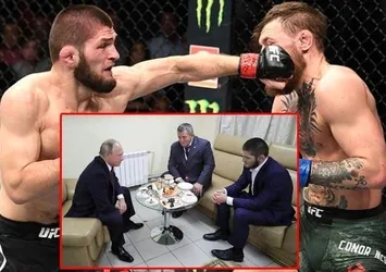 Putin'den Nurmagomedov'a tebrik
