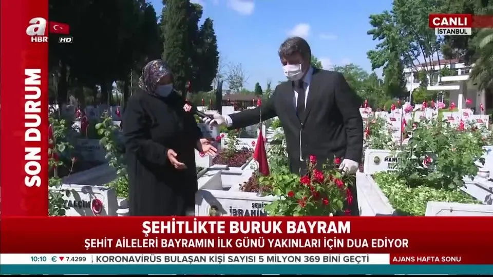 Şehitlikte buruk bayram! 25 yıldır dinmeyen özlem |Video