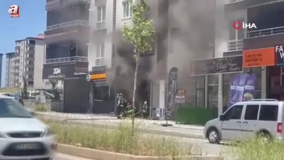 Marangoz dükkanında çıkan yangın korkuttu