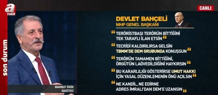 Bahçeli’den Öcalan çıkışı! Kafasındaki strateji ne? A Haber’de İmralı sözlerinin şifresi: ’Gelin açıkça konuşalım’ dedi